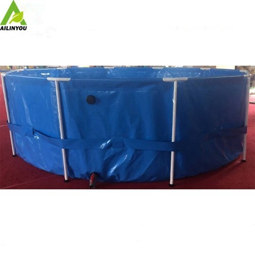 Economic Environmental Cheap Price Custom Size Galvanized Steel Wire Mesh Tank Foldable Fish Farming Tank