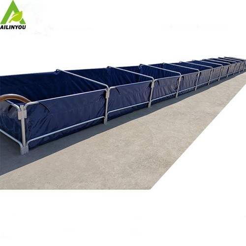 Recirculating aquaculture system Biofloc Tank Mobile Biofloc Shrimp tank for indoor and outdoor sharimp Farm