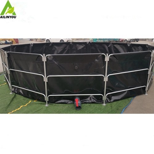 High Quality Uv Protection Plastic Fish Tank Aquarium Tank Fish Filter  Biofloc Reliance Pvc Fish Farming Tank