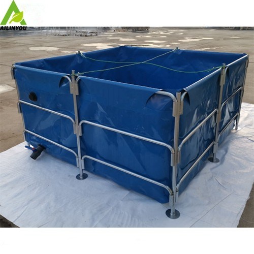 Ailinyou Aquaculture Crab Farming 4000Liters Culture Tank Rectangle Fish Farming Tank