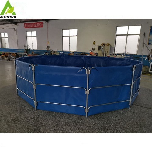 Factory Wholesale Or Retail 500-10000 Liters Plastic Pond For Fish Farming Pond Custom Shaped Aquaponic Fish Pond