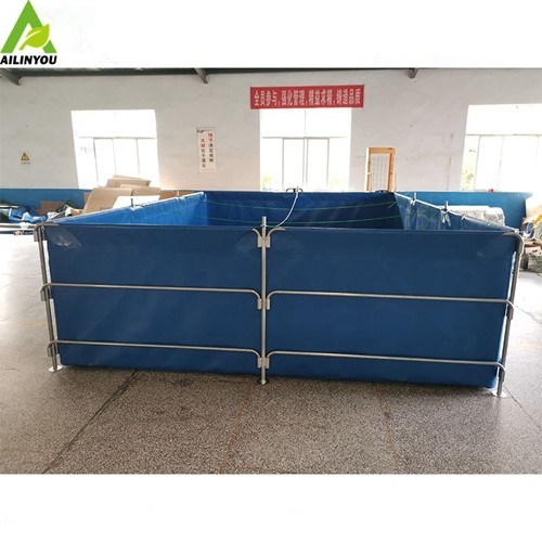 China Factory Direct Sales PVC Tarpaulin Sheet Circular Wire Mesh Fish tank