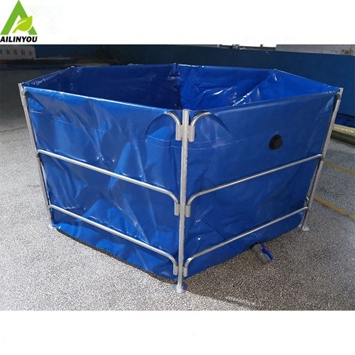 Indoor and outdoor 1000L plastic pvc fish pond koi ponds for sale