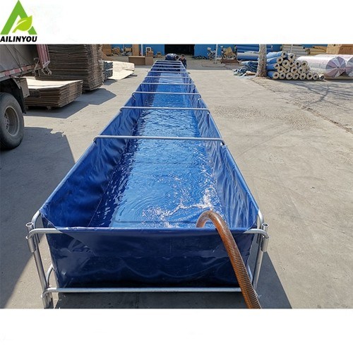 customized 20m3  flexible fish farming tank water storage tank aquaculture tank