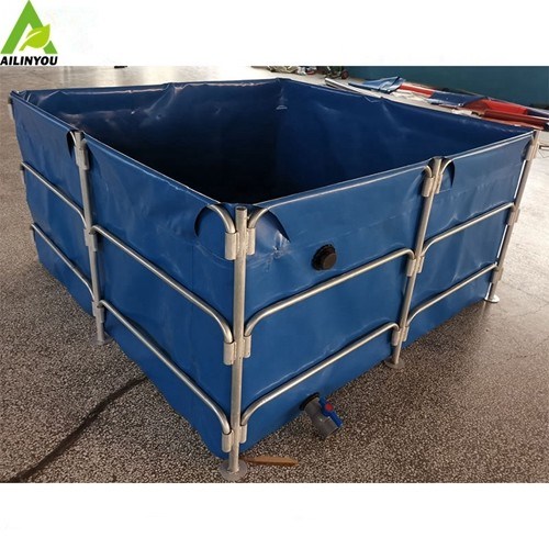 flexible 5000L fish pond for RAS fish farming indoor and outdoor aquaculture  tank