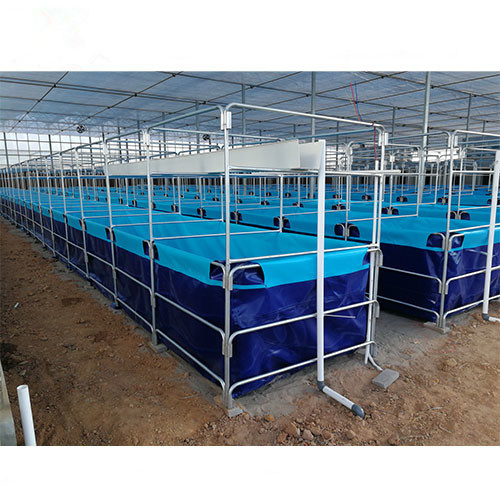 Hot sale biofloc tank pvc tarpaulin indoor recirculating aquaculture system crab farming crab boxes