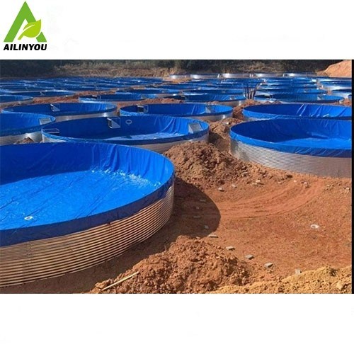 Factory Direct Sales Fsh Farming Equipment Hydroponics System Custom Shrimp Farm Tank