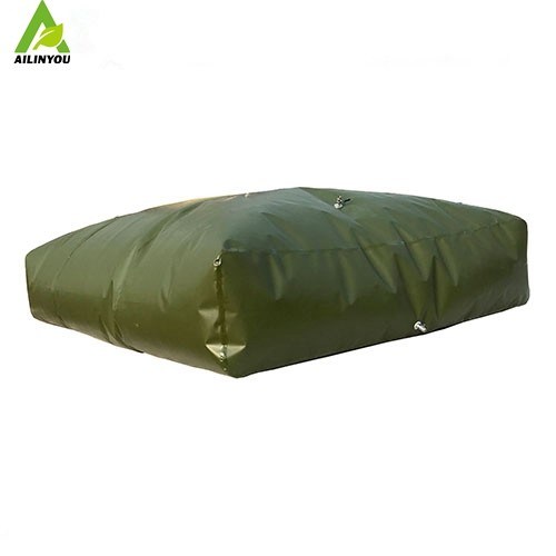 Chongqing Ailinyou Wholesale Portable Water Tank Flexible Water Bladder Rain Water Tank 100m3