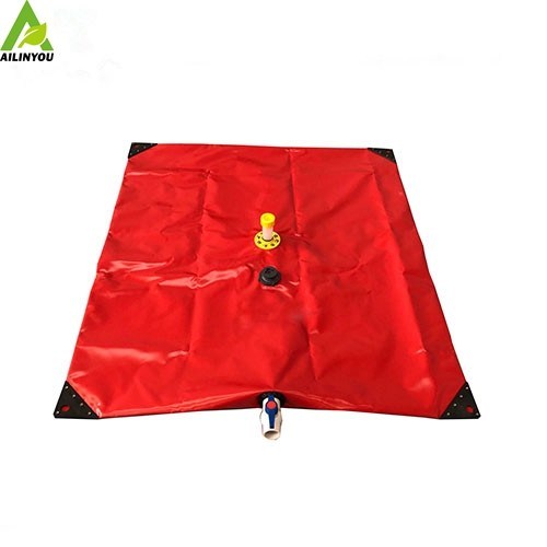 Soft Portablee TPU& PVC Rectangle Water Tank  1000L ~50000L Collapsible Rainwater Harvesting Bags Water Tank
