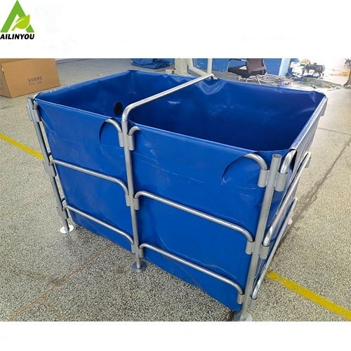 Cheap Tilapia Outdoor Tarpaulin Fish Pond  RAS Aquaculture System Fish Tank  for Fish Farming
