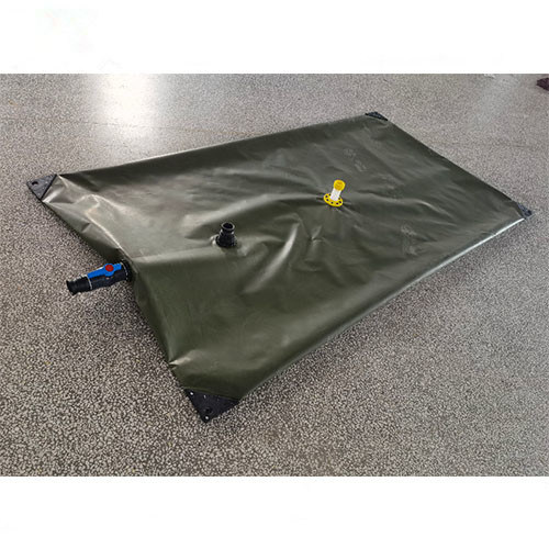 1000 Liters UV-resistant Flexible Inlets and Outlets Rainwater Harvesting Storage Tank
