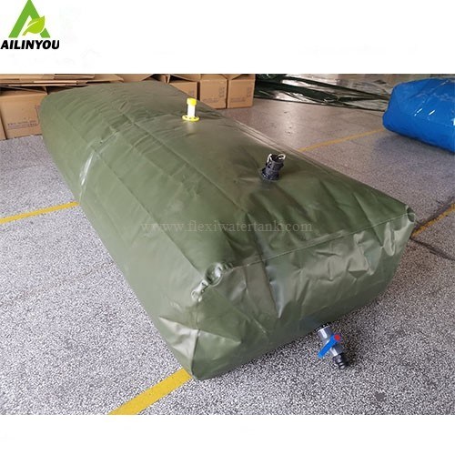 Long life  Collapsible PVC Water Storage Bladder Tank 4000Liter for Garden Watering