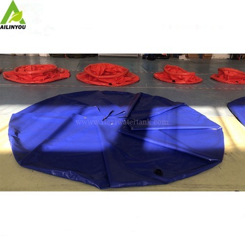 Anti-UV Folding Collapsible PVC Onion Shaped Water Storage Bladder Tank Professional Manufacturer